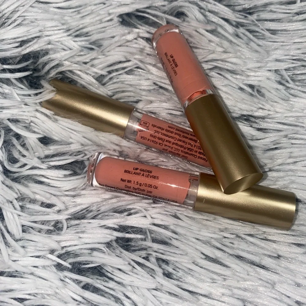 Limited Edition Too Faced Lip Gloss in “Naked Dolly”